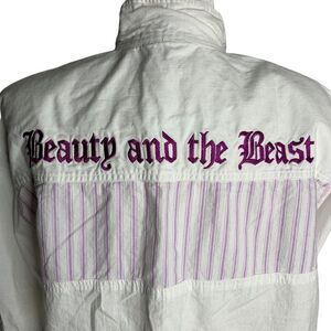 Vintage 80 Jacket M White Beauty and the Beast TV Series